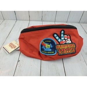 Funko Stranger Things Hawkins 1985 Fanny Pack Waist Pack Red Camp Know Where NWT